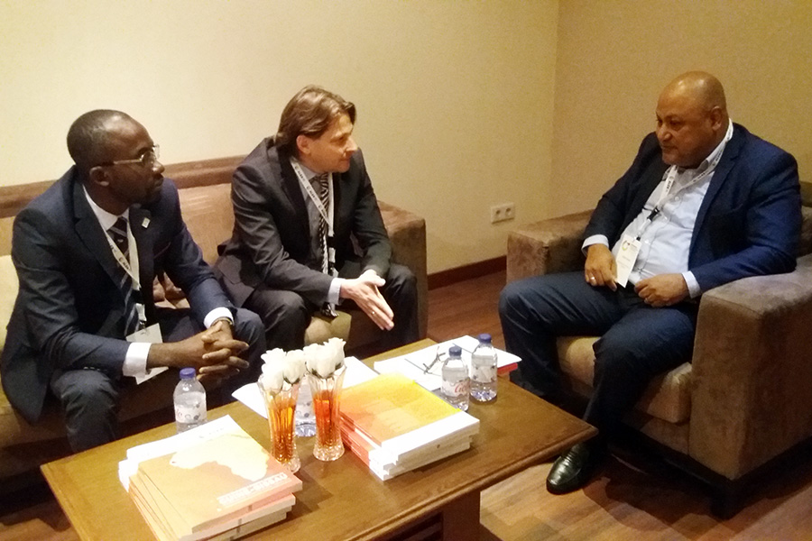 Reunião com secretário de estado de energia