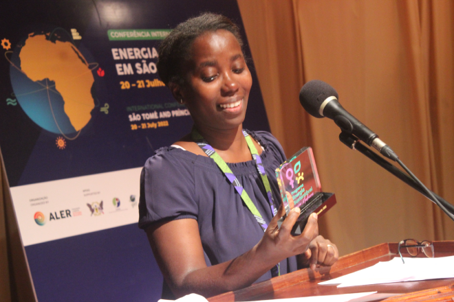 Vencedora do Programa de Energia Sustentável para Mulheres - Candidata de São Tomé e Príncipe