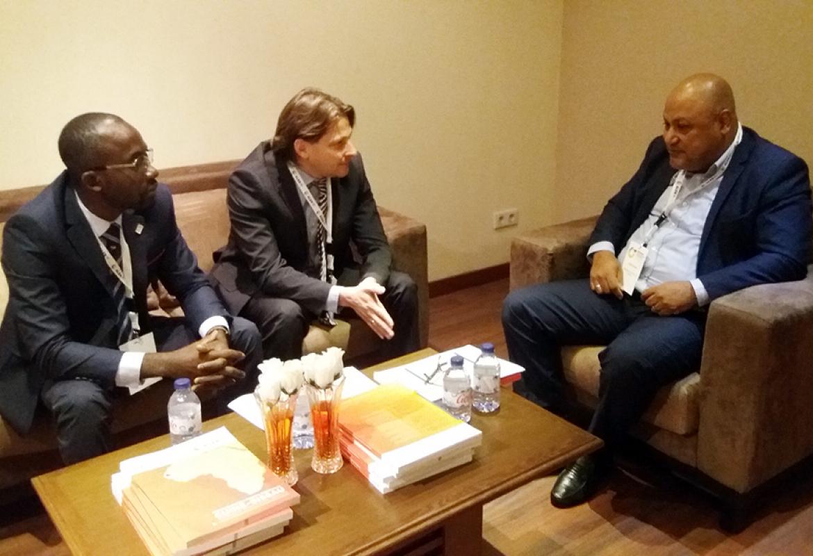 Reunião com secretário de estado de energia