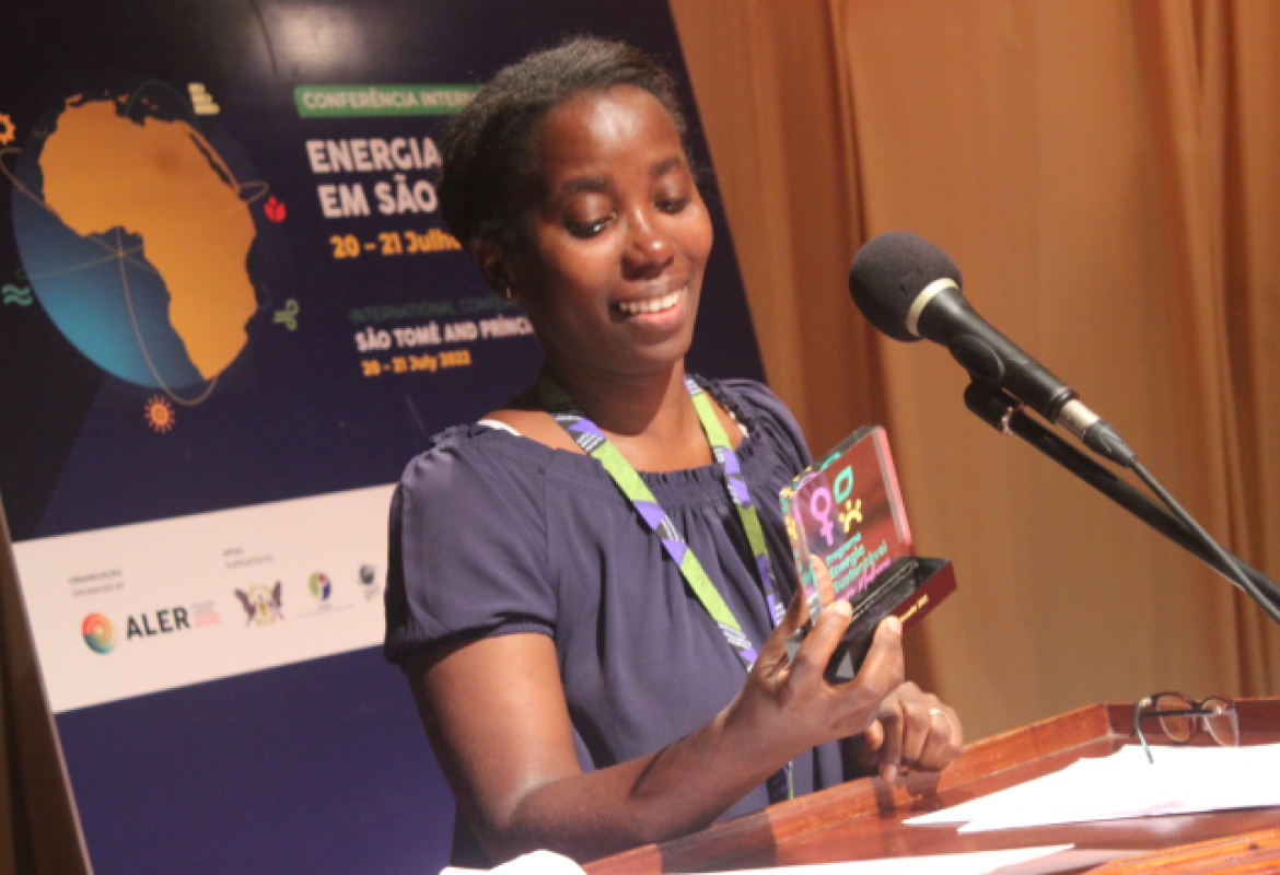 Vencedora do Programa de Energia Sustentável para Mulheres - Candidata de São Tomé e Príncipe